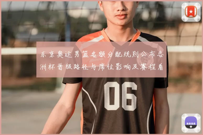 东京奥运男篮名额分配规则公布各洲杯晋级路径与席位影响及赛程看点